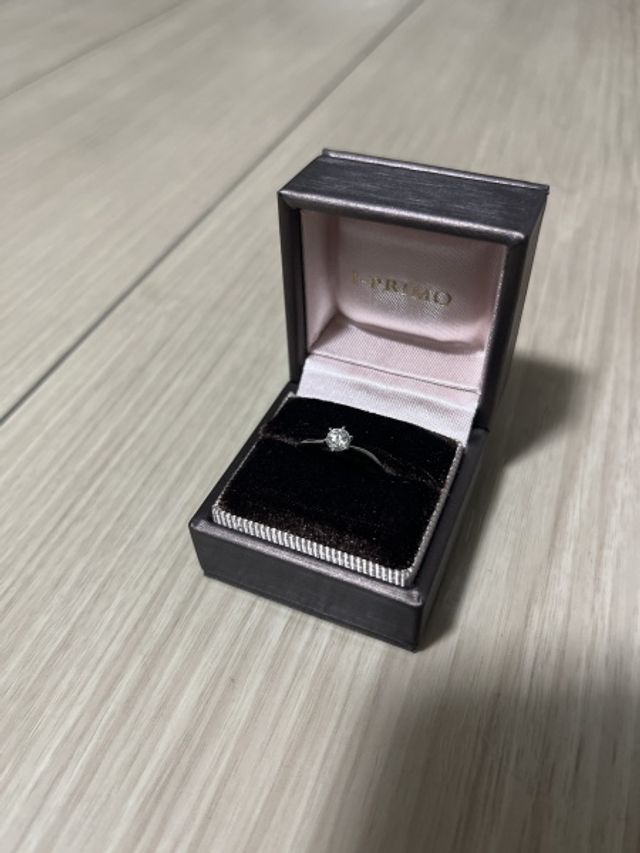 0.266CTのダイヤモンドの指輪