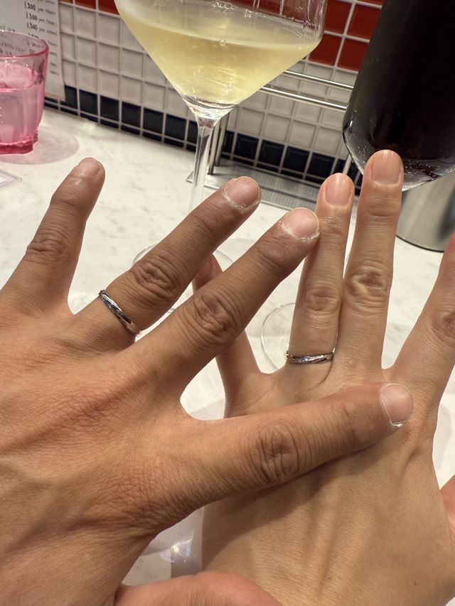 探していたのは、あなた。
出会えた喜びに乾杯！