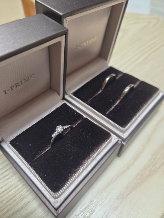 婚約指輪、結婚指輪