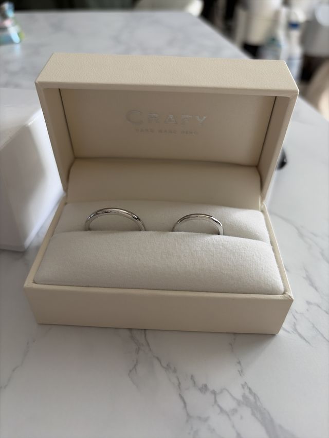 2人でお互いの指輪づくり。思い出に残る大切な指輪になりました