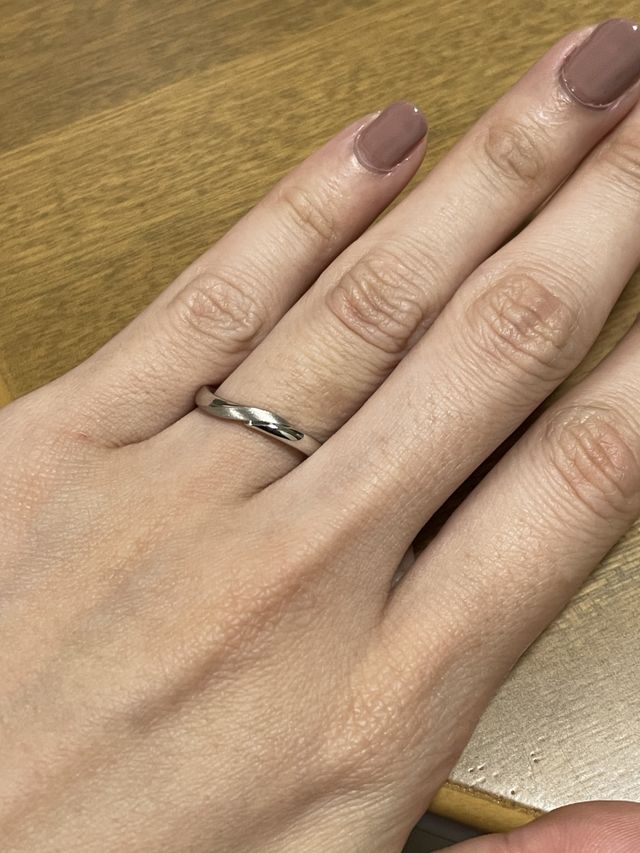 着用時の写真です。