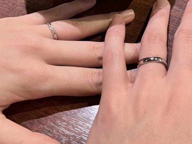 購入後に、すぐに撮った写真です。キラキラしていて最高です。