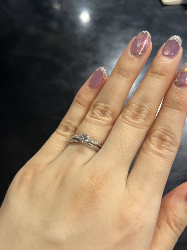 重ね付けしたらとても豪華です。