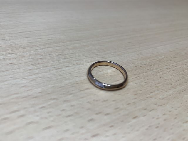 光結のピンクゴールドです。