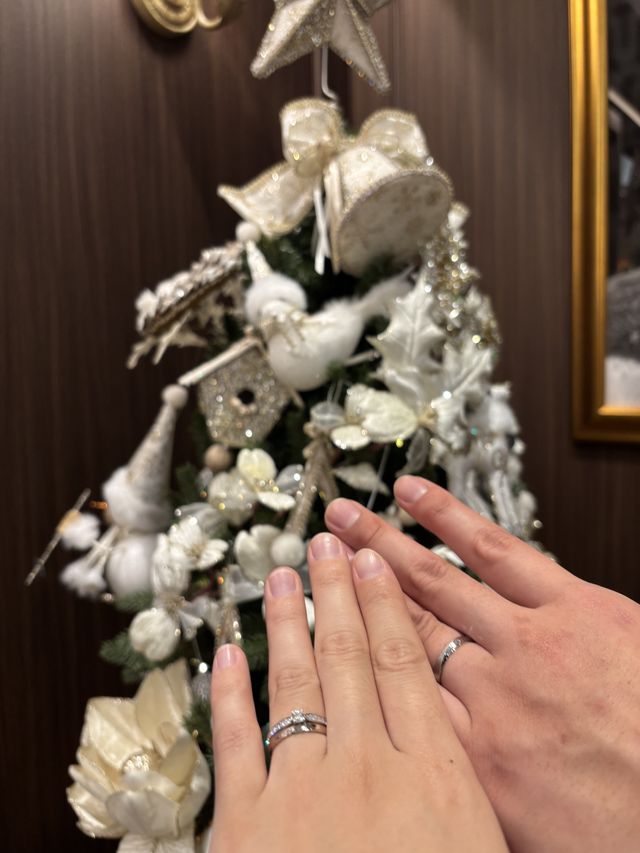 納品時の着用の写真です