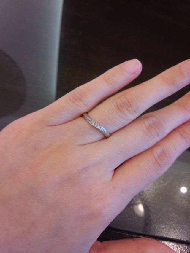 緩やかなカーブが素敵です