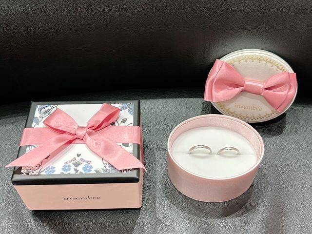 ガーリーな指輪BOX