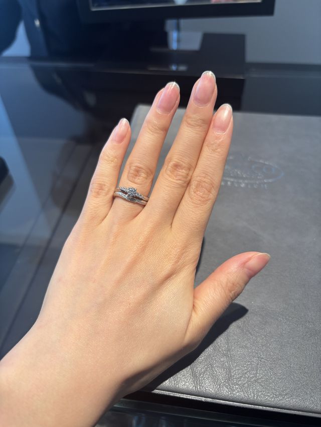 リュストルをセットで試着しました。