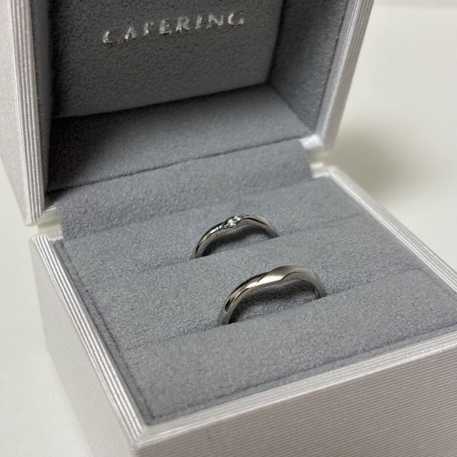 素敵な結婚指輪を購入できました。