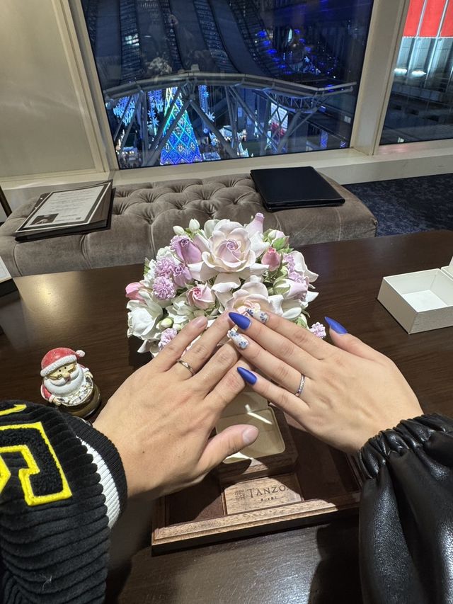 結婚指輪 受け取り日！