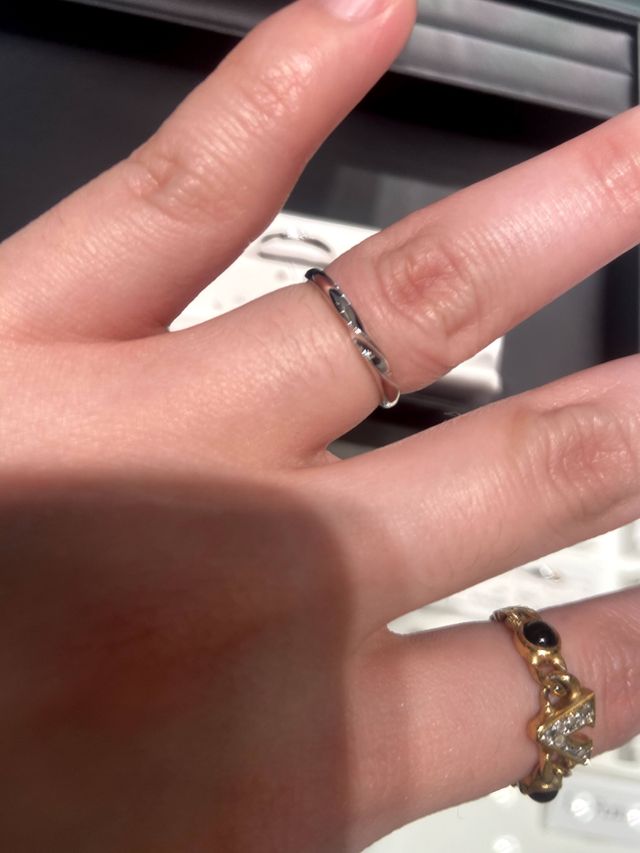 可愛いらしいデザイン
勿論薬指が商品