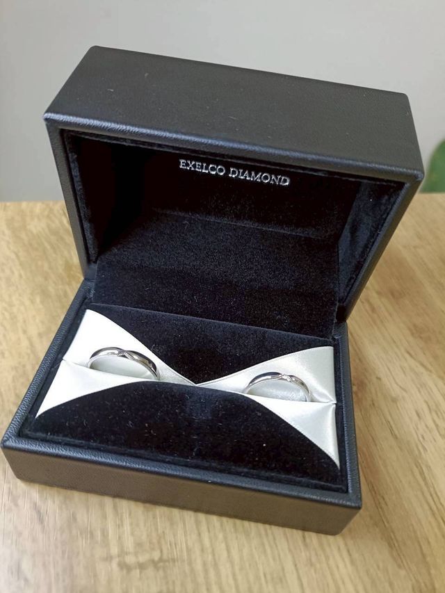 結婚指輪としてペアリングを購入しました。