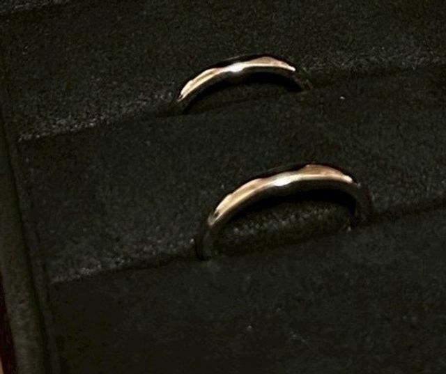 実際に購入した指輪です。