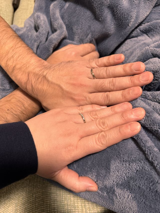 私たちに似合った結婚指輪を購入できました！大満足です。
