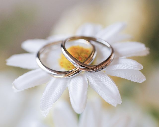 結婚式で使用した際の写真。