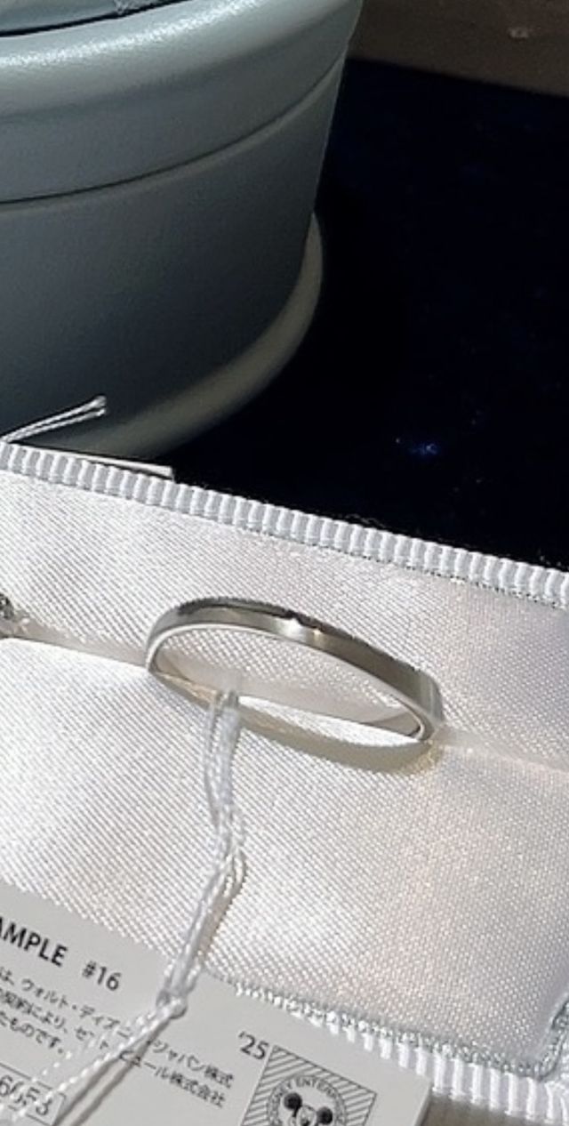 ディズニーデザインですがシンプルでシーン問わずつけられます