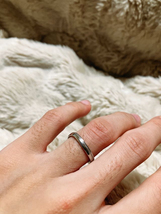 シンプルだけどシンプルすぎないものにしました。