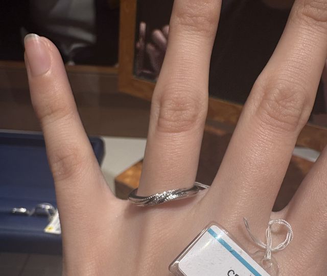 ミル打ちのデザインです