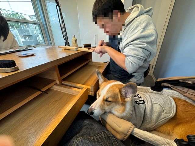 作成時の様子です