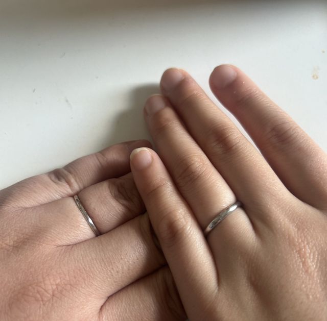 12/30入籍日のために12/23に二人で作りに行きました！