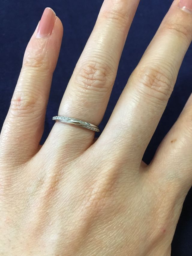 二人とも一目惚れしました✨