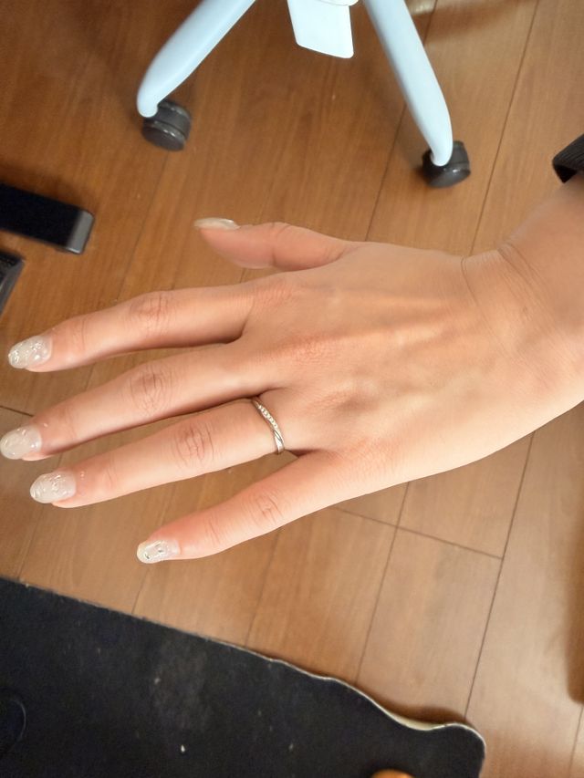 シャンタンゴールドダイヤモンド入り