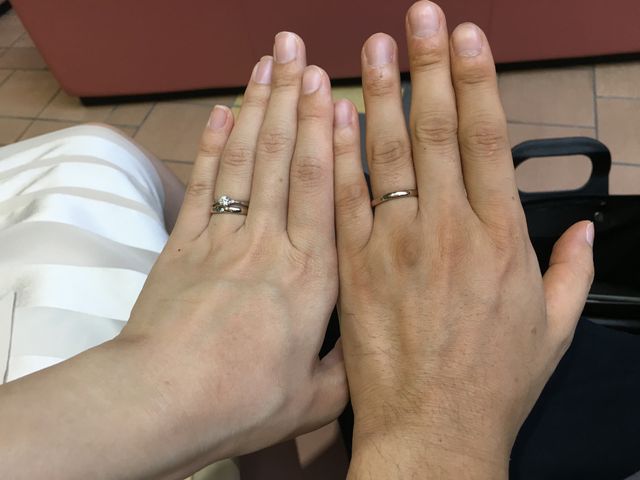 入籍した直後です。素敵です！