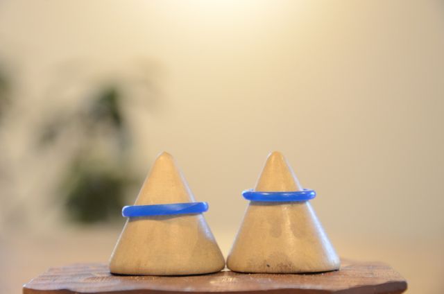 途中まで手作りだったので、蝋を自分で削った時のものです。