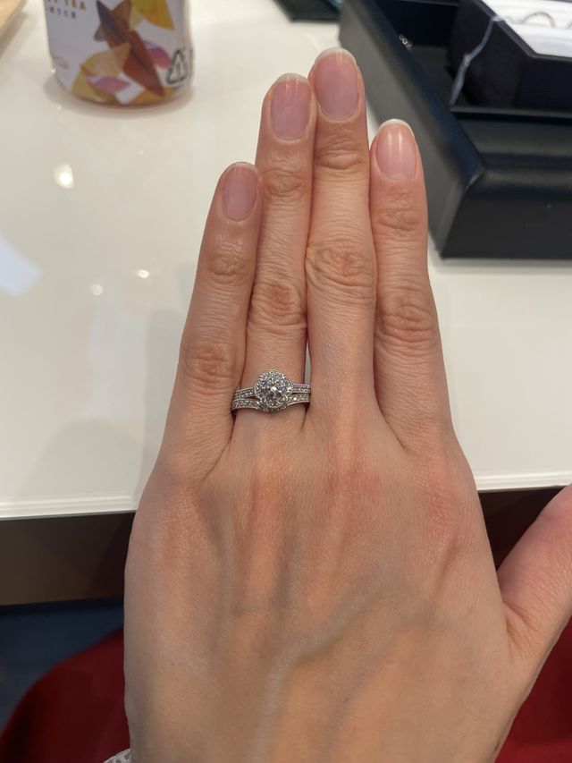 婚約指輪と結婚指輪2本重ねづかいした場合