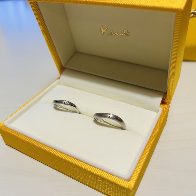 ケイウノの純糸結び
純金の糸を2人で結ぶセレモニーがあります