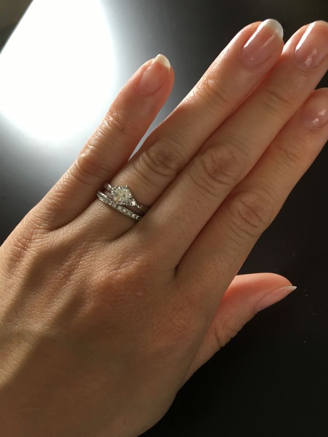 重ね付けしています