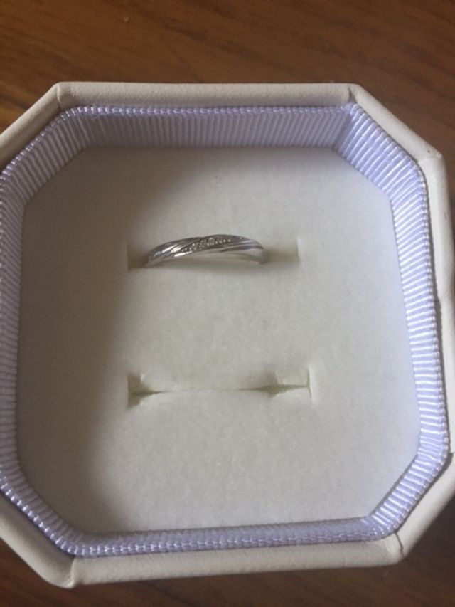 結婚指輪　４℃