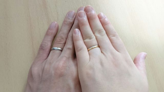 ペアマリッジリングです