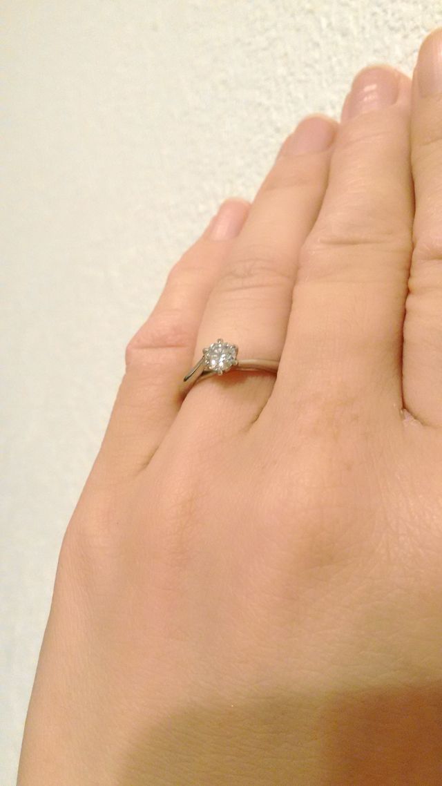 上からのアップ