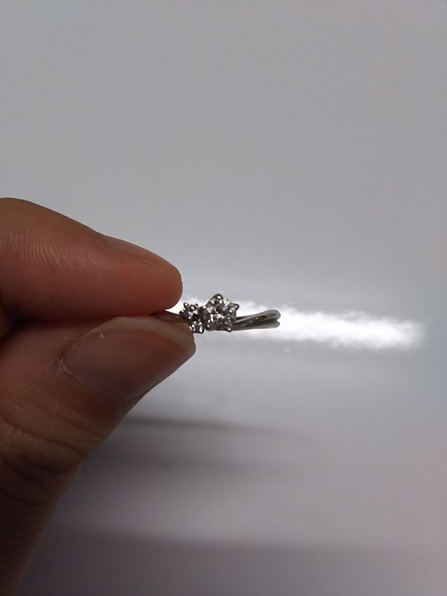 指輪だけの写真です。