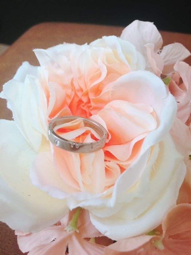 結婚したらこの指輪にしたいなと思っていた指輪です