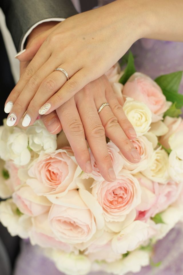 結婚式の手元ショット