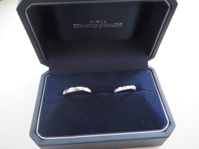 ダイヤモンドシライシ結婚指輪