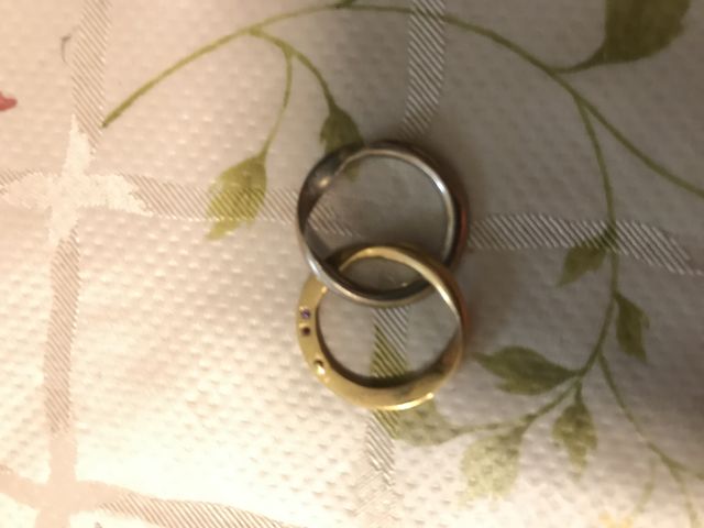 二つの指輪が合わさって一つの指輪になったギメルリング