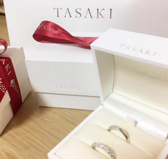 TASAKI ハーフエタニティリング