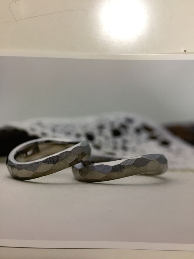 半分、模様を変えてもらいました。