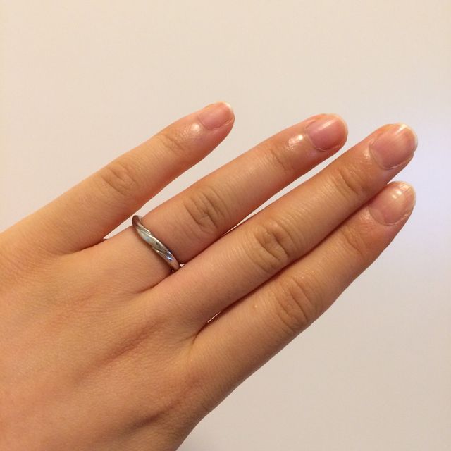 年齢を重ねてもずっと付けられるものを選びました。