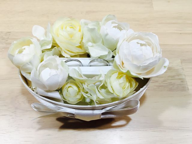 優しいウエーブと一周続くハートのミルグレインが特徴です