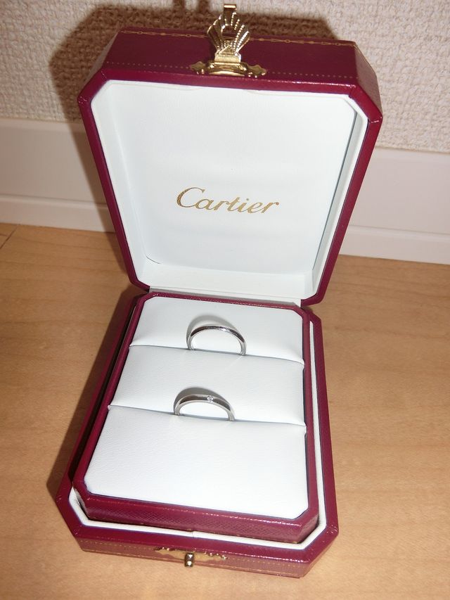 夫の指輪はダムールです