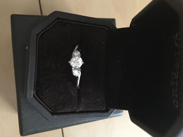 一目惚れした指輪