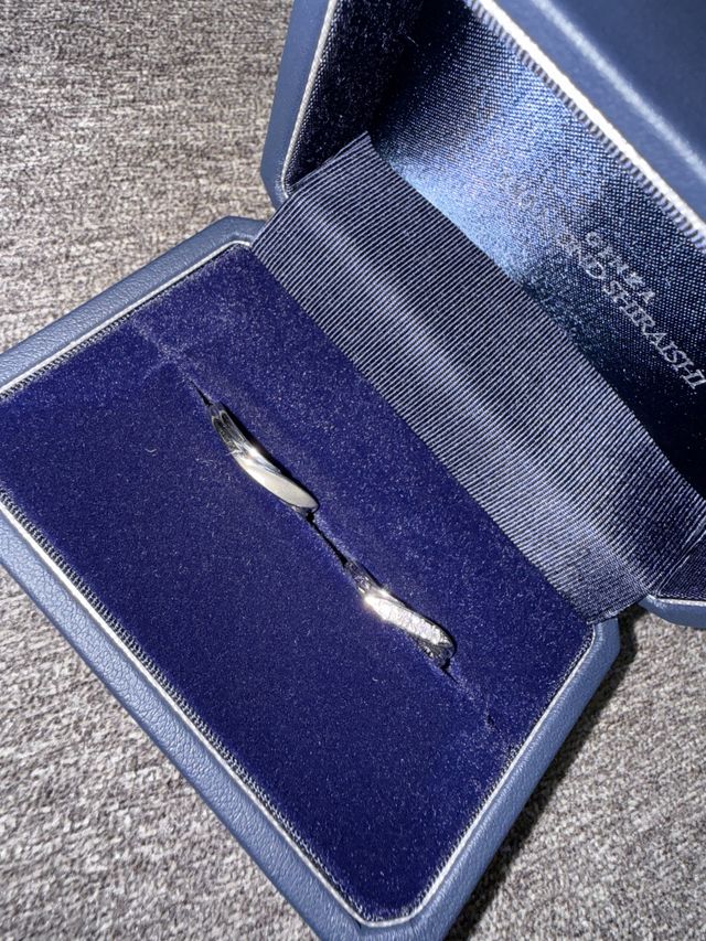 結婚指輪です