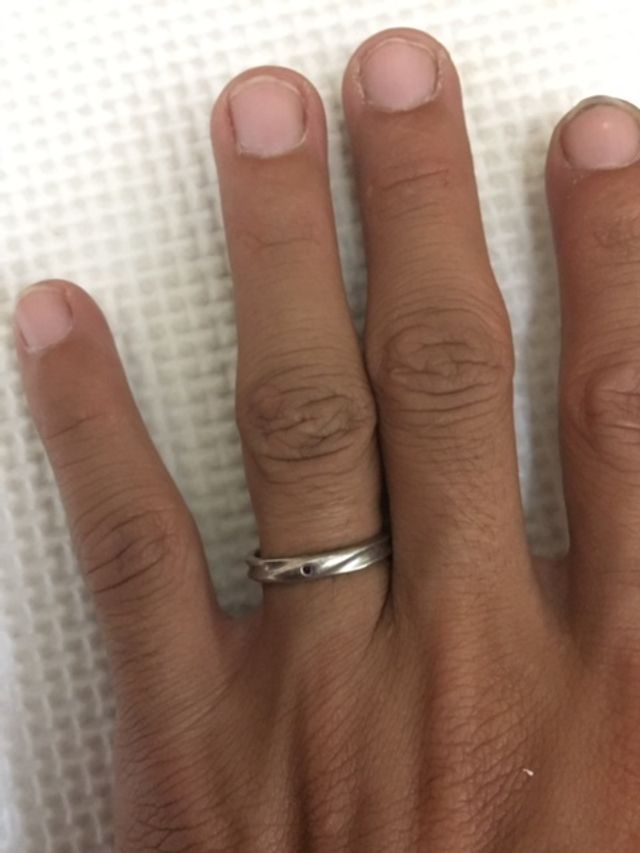 購入4年目の指輪です。
