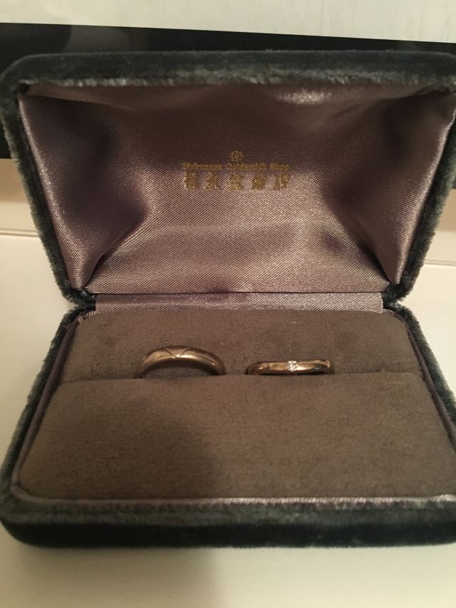 福永宝飾店のケース付き