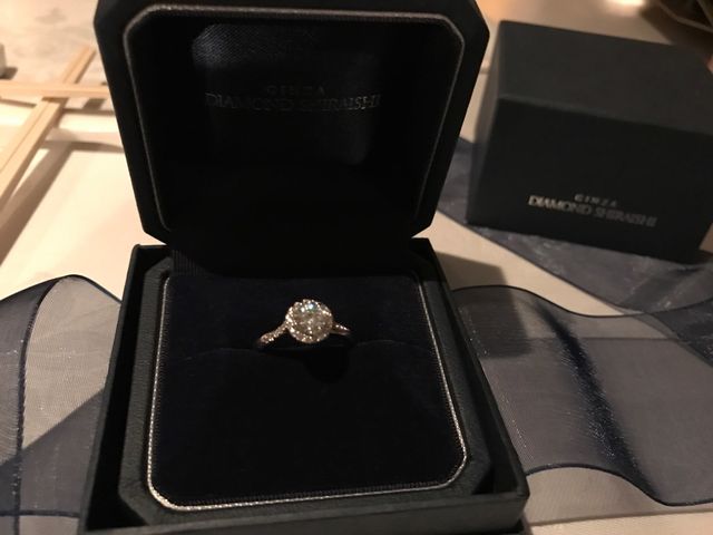 神戸のコンチェルトでディナー中に、完成したものを渡されました