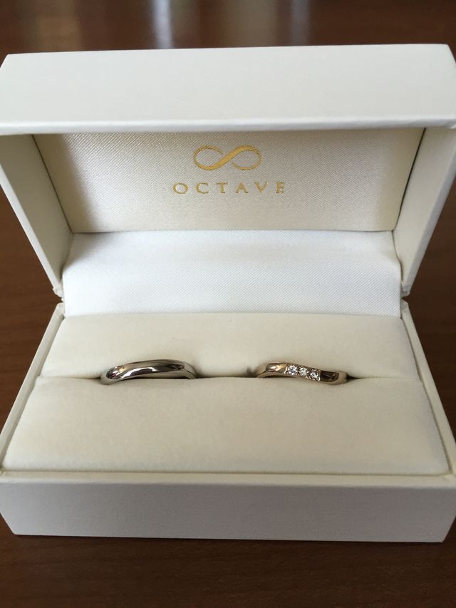 色はお互い好きな色を選びました